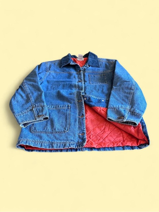 Sigrid Olsen Jackets & Blazers - Vintage Denim Barn Chore Jacket Faded Women’s Size M Sigrid Olsen Sport